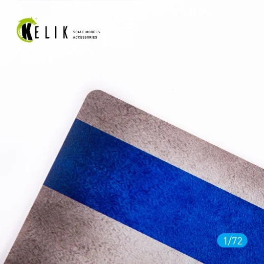 Israel Flag - Base - Acrylic 3 mm (280 x 180 mm) (170 g), 1/72 - Ke...