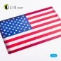 USA Flag - Base - Acrylic 3 mm (280 x 180 mm) (170 g), 1/72 - Kelik...