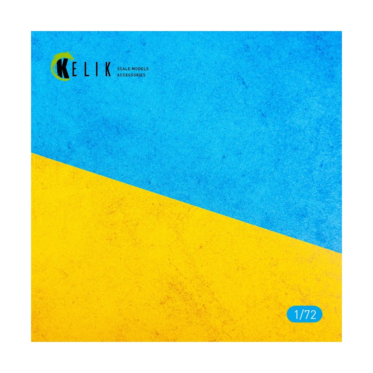 Ukraine Flag - Base - Acrylic 3 mm (280 x 180 mm) (170 g), 1/72 - K...