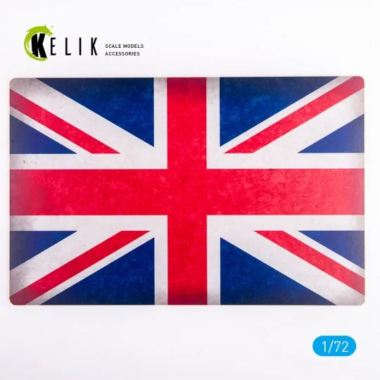 Great Britain Flag - Base - Acrylic 3 mm (280 x 180 mm) (170 g), 1/...