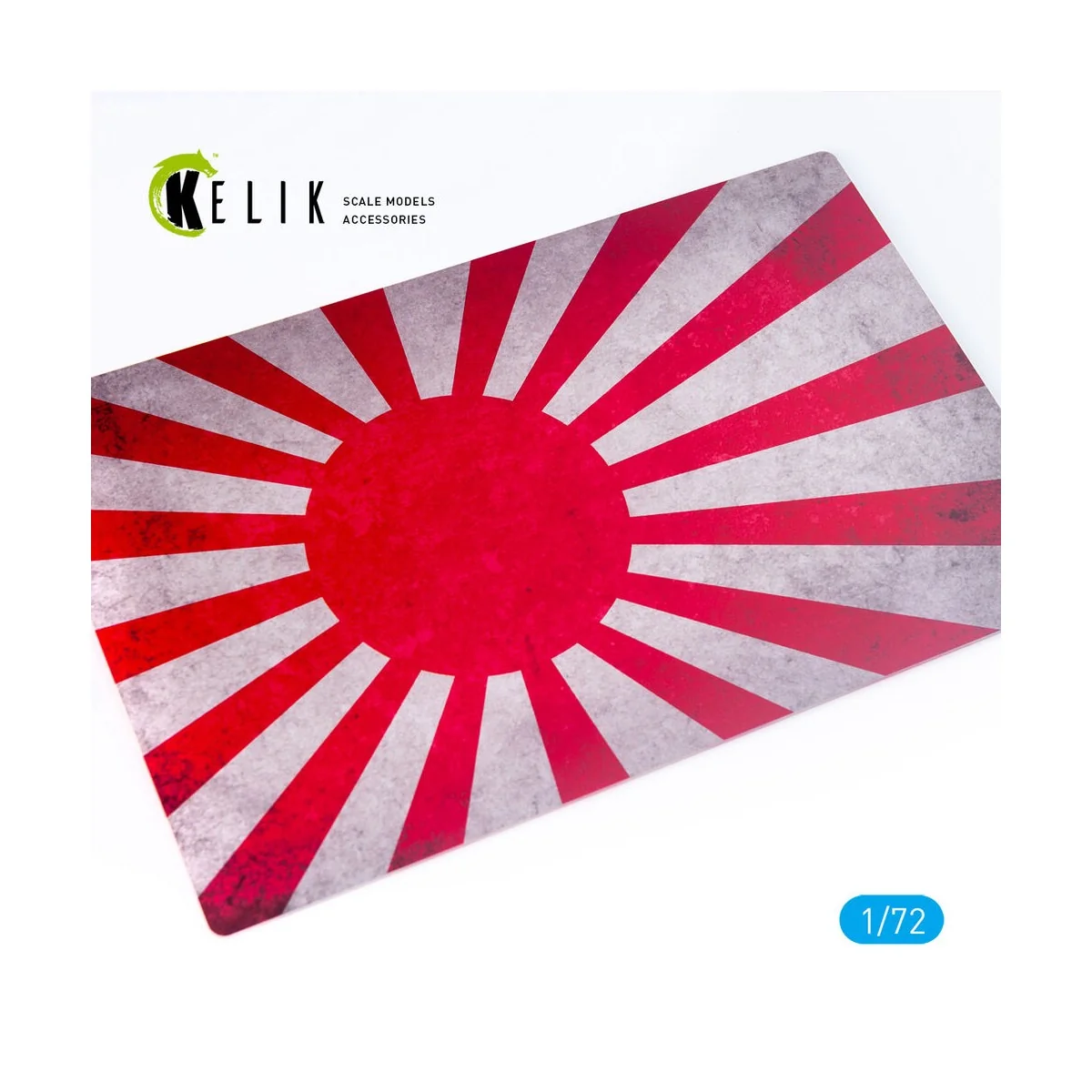 Japan Naval Flag - Base - Acrylic 3 mm (280 x 180 mm) (170 g), 1/72...