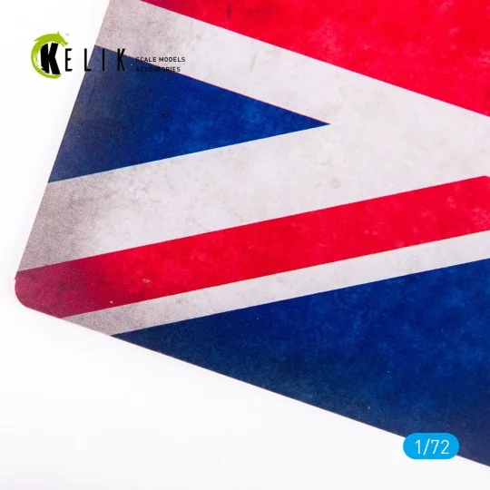 Great Britain Flag - Base - Acrylic 3 mm (280 x 180 mm) (170 g), 1/...