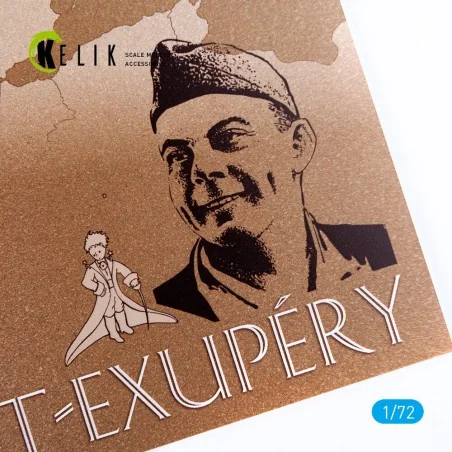 Saint-Exupery - Base - Acrylic 3 mm (180 x 357 mm) (210 g), 1/72 - ...