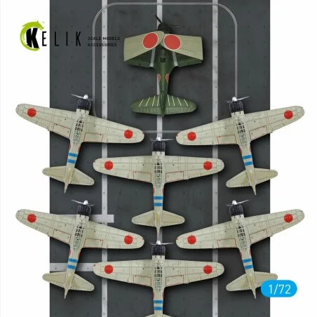 IJN Hiryu 1941 - Acrylic 3 mm (410 x 270 mm) (410 g), 1/72 - Kelik ...