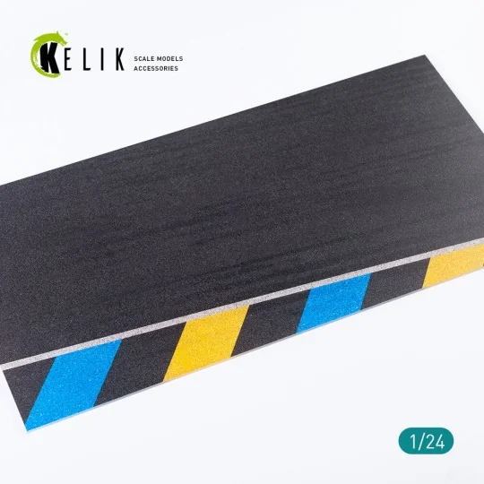 Asphalt road 24 Hours of Le Mans type 2 Base - Acrylic 3 mm (180 x ...