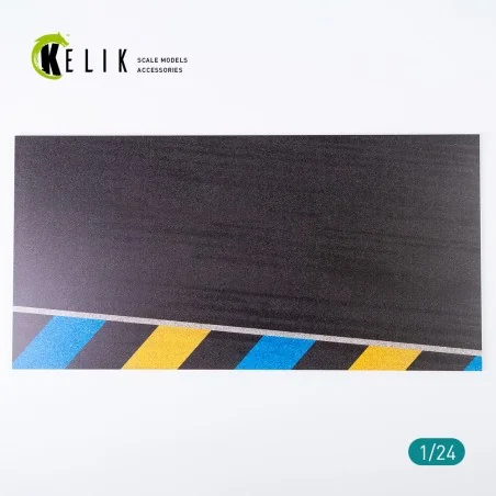 Asphalt road 24 Hours of Le Mans type 2 Base - Acrylic 3 mm (180 x ...