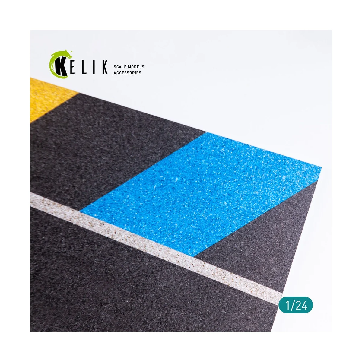 Asphalt road 24 Hours of Le Mans type 2 Base - Acrylic 3 mm (180 x ...