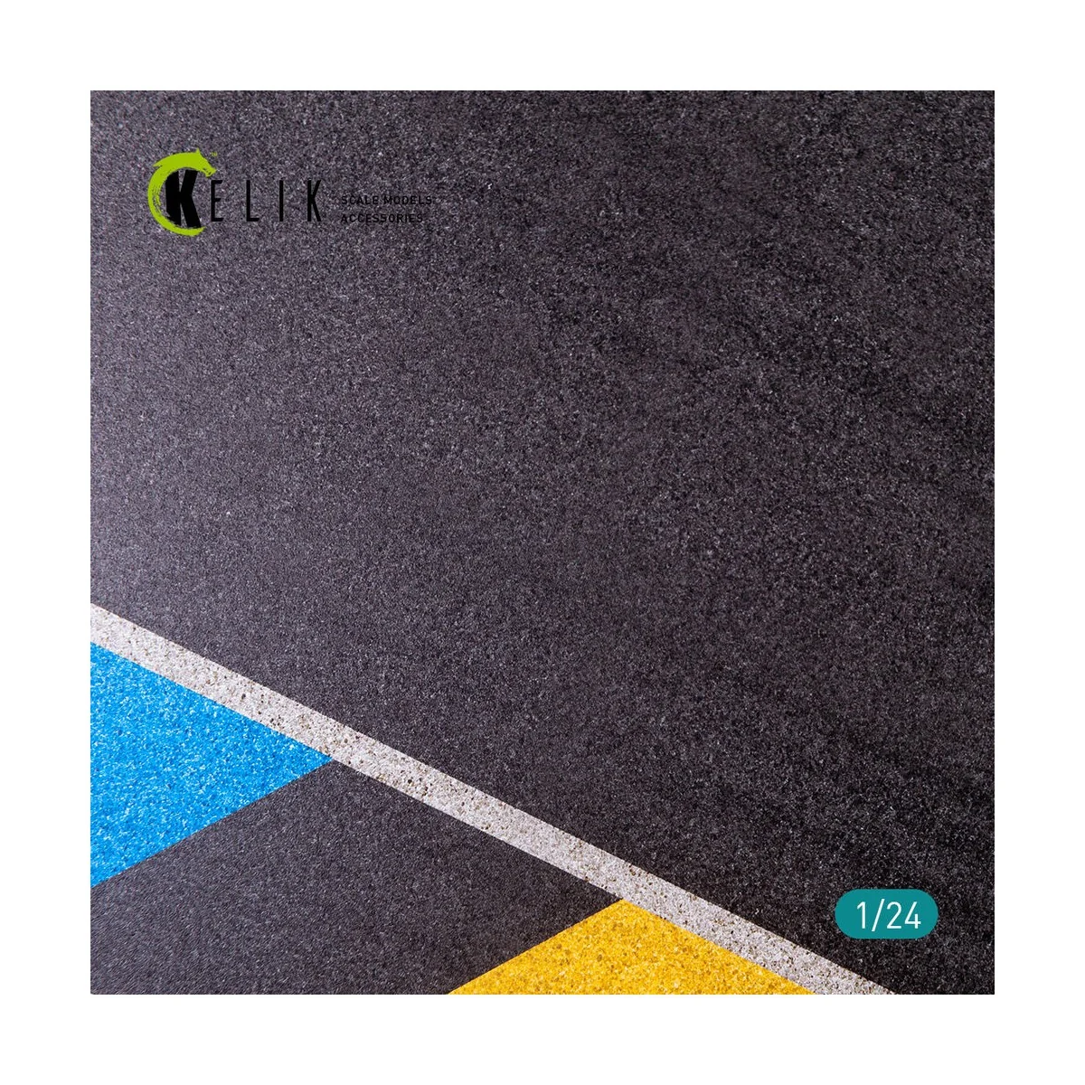 Asphalt road 24 Hours of Le Mans type 2 Base - Acrylic 3 mm (180 x ...