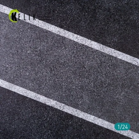 Asphalt road 24 Hours of Le Mans type 3 Base - Acrylic 3 mm (180 x ...