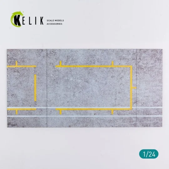 Pitstop 24 Hours of Le Mans type 2 Base - Acrylic 3 mm (180 x 357 m...