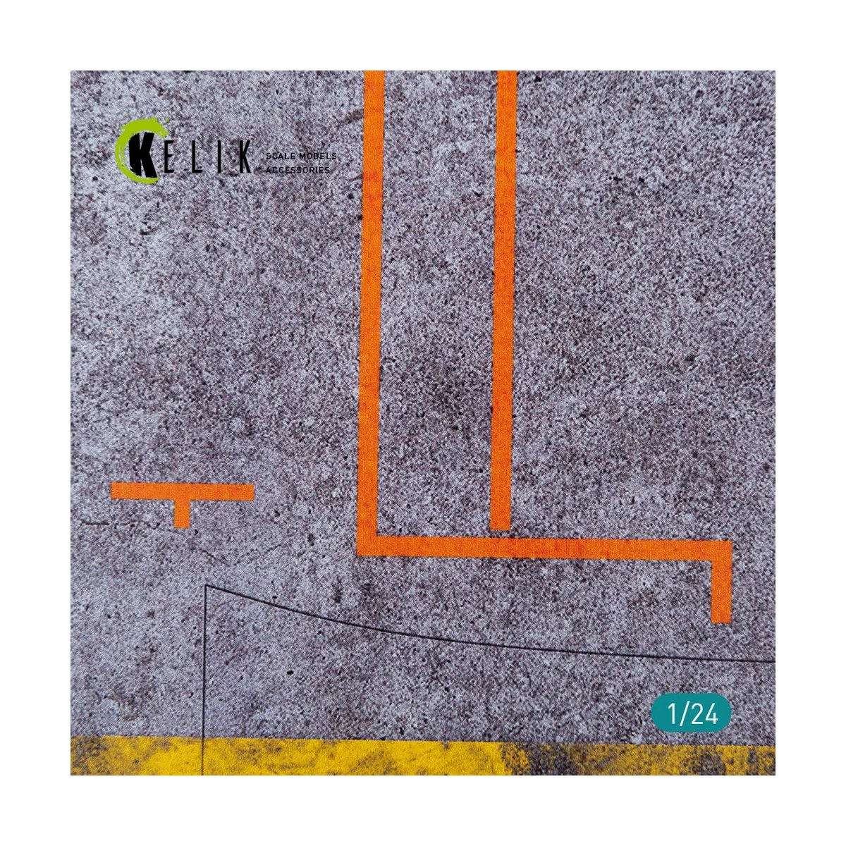 Pitstop 24 Hours of Le Mans type 1 Base - Acrylic 3 mm (180 x 357 m...