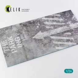 Underground parking Base - Acrylic 3 mm (180 x 357 mm) (210 g), 1/2...