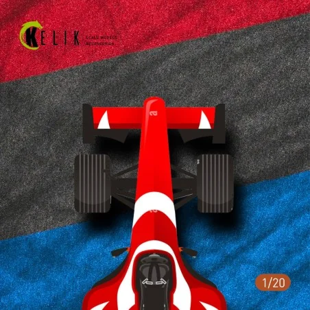 Paul Ricard Circuit Base - Acrylic 3 mm (180 x 357 mm) (210 g) (1/2...