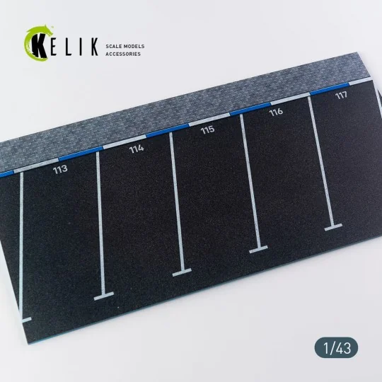 Supermarket Parking type 2 Base - Acrylic 3 mm (180 x 357 mm) (210 ...