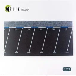 Supermarket Parking type 2 Base - Acrylic 3 mm (180 x 357 mm) (210 ... 2