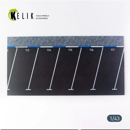 Supermarket Parking type 2 Base - Acrylic 3 mm (180 x 357 mm) (210 ...