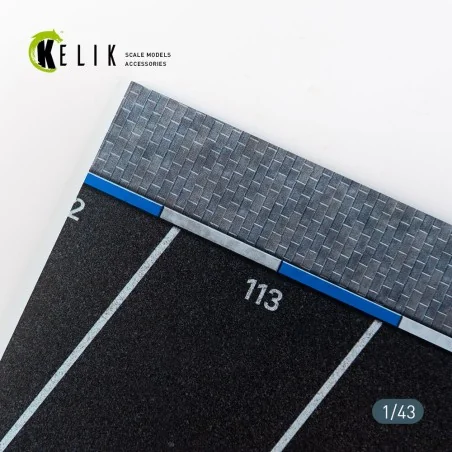 Supermarket Parking type 2 Base - Acrylic 3 mm (180 x 357 mm) (210 ...