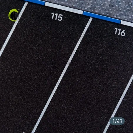 Supermarket Parking type 2 Base - Acrylic 3 mm (180 x 357 mm) (210 ...