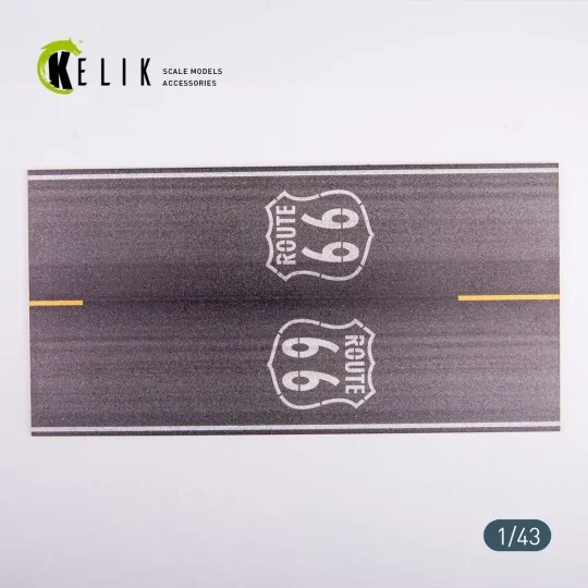 Route 66 - Base - Acrylic 3 mm (180 x 357 mm) (210 g) (1/43), 1/43 ...