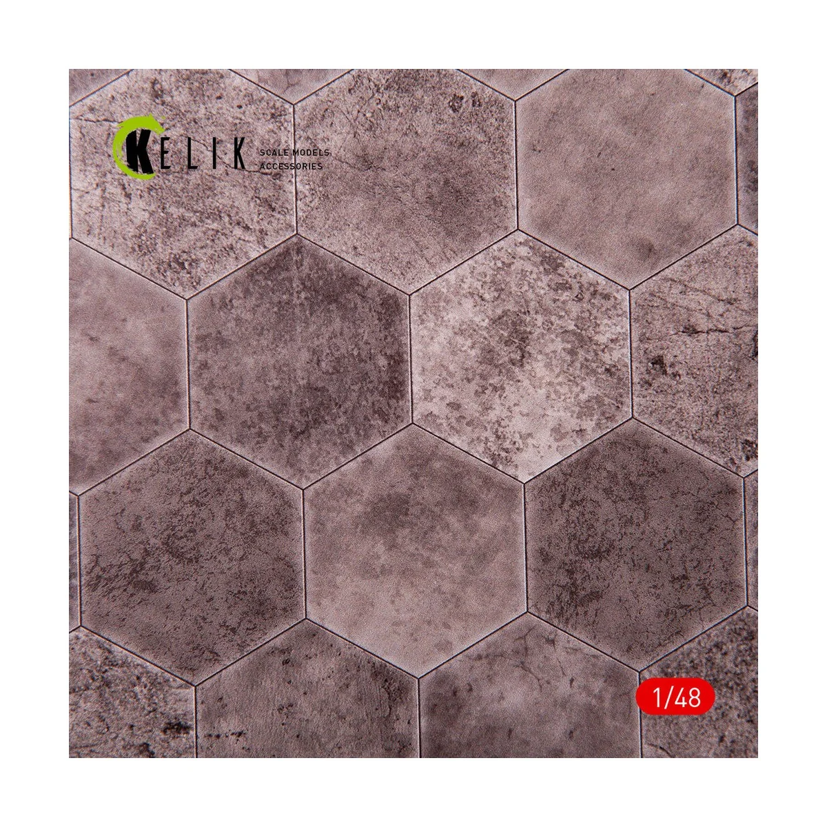 Cobblestone road 1910s-1930s Base - Acrylic 3 mm (280 x 180 mm) (17...