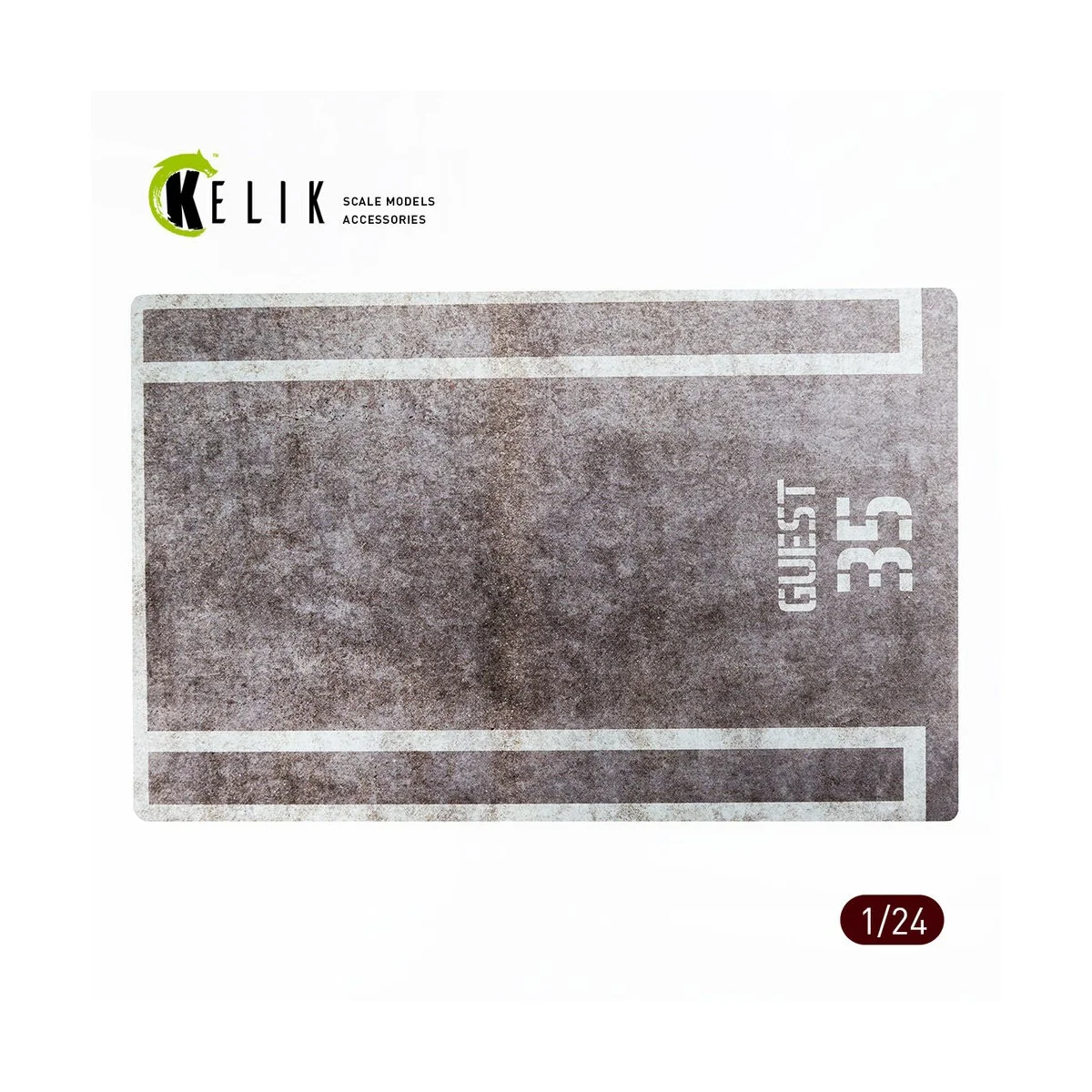 House Parking place Type 1 3 mm (280 x 180 mm) (170 g), 1/24 - Keli...