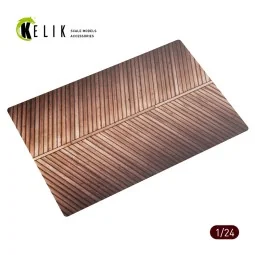 Wooden Bridge (Ostland Bridge 1943) - Base - Acrylic 3 mm (280 x 18... 2