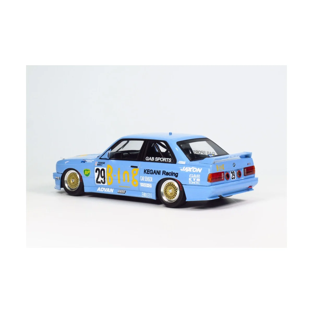 BMW M3 E30 '90 FUJI INTER TEC CLASS WINNER, 1/24 - NUNU-BEEMAX PN24019