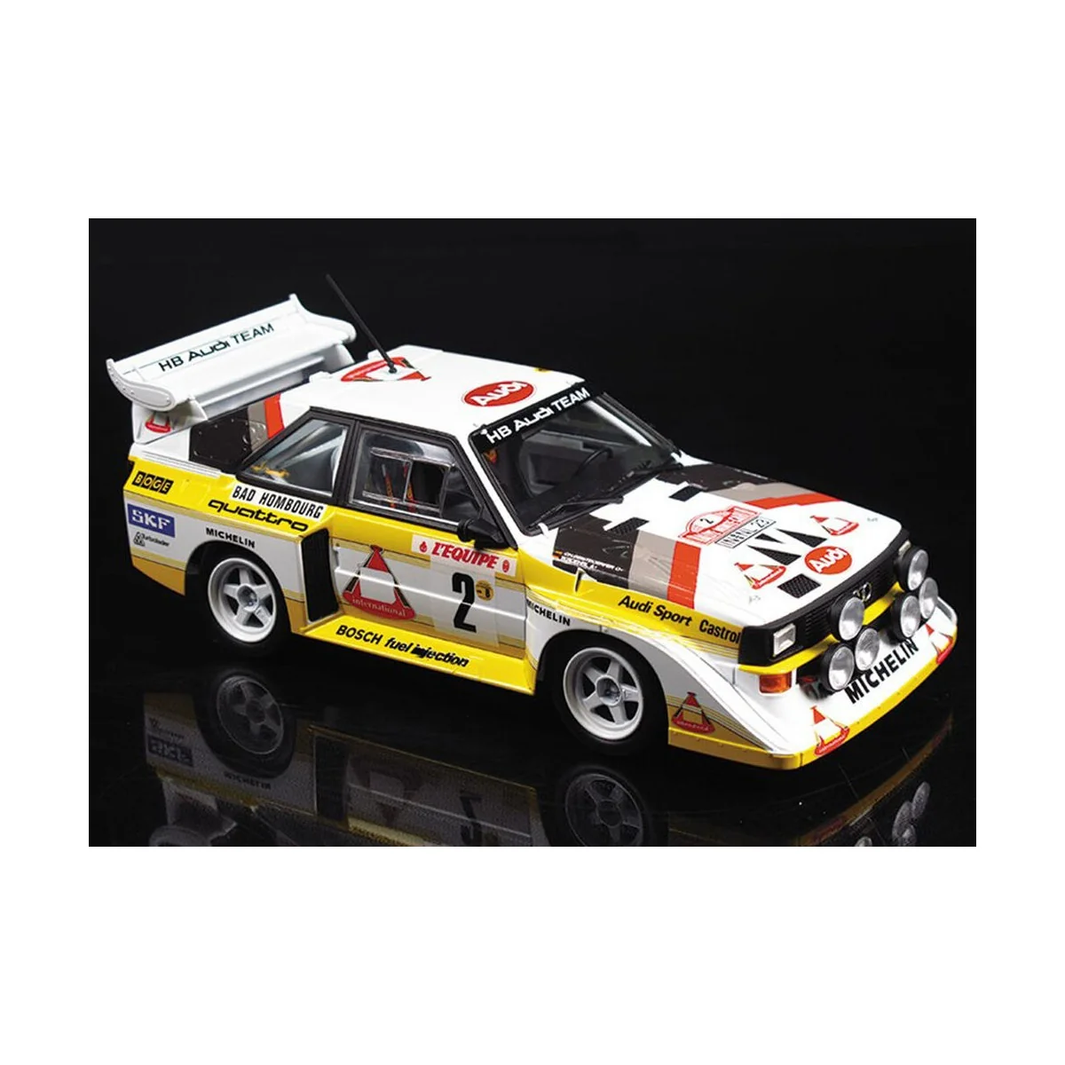 AUDI SPORT QUATTRO S1 (E2), 1/24 - NUNU-BEEMAX B24035