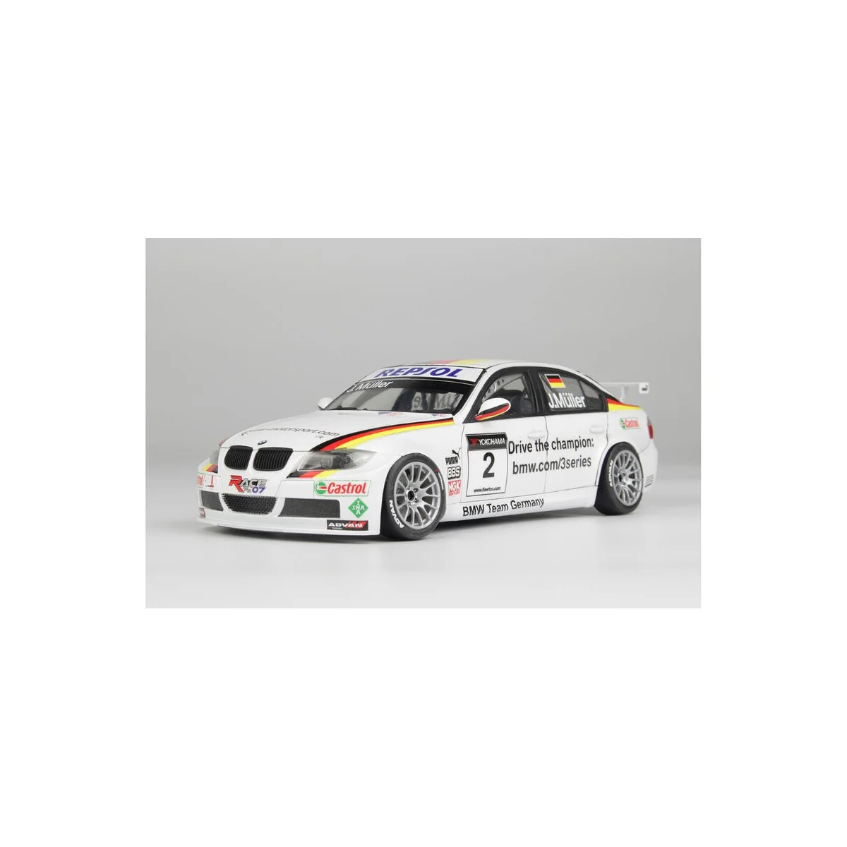 BMW 320 E90i WTCC BRANDS HATCH 2008 Winner, 1/24 - NUNU-BEEMAX PN24037