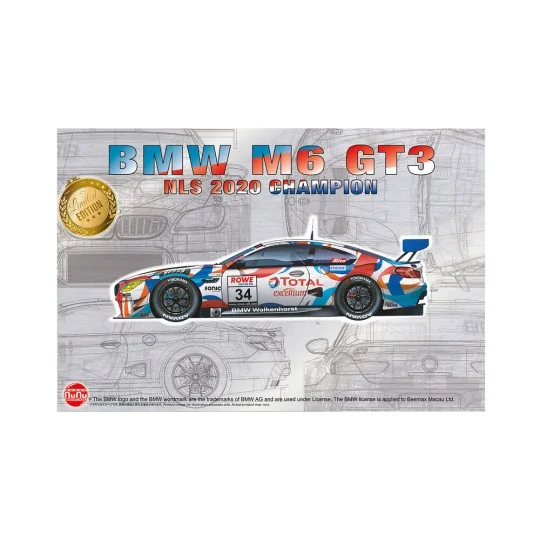 BMW M6 Gt3 2020 NLS winner, 1/24 - NUNU-BEEMAX PN24042