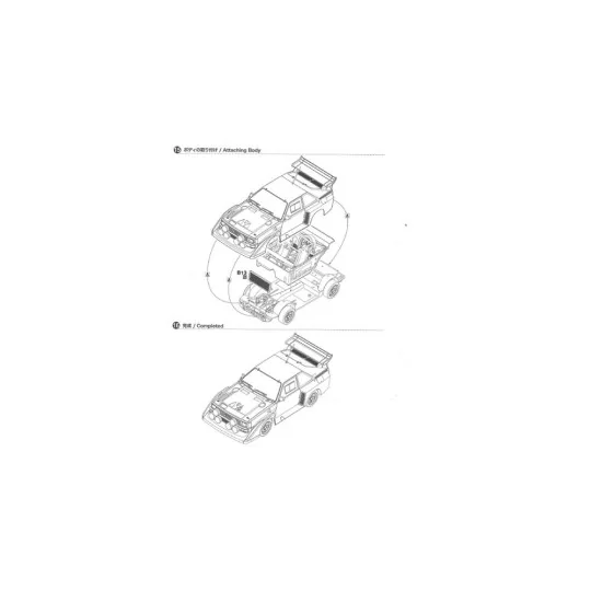 AUDI SPORT QUATTRO S1 (E2), 1/24 - NUNU-BEEMAX B24035