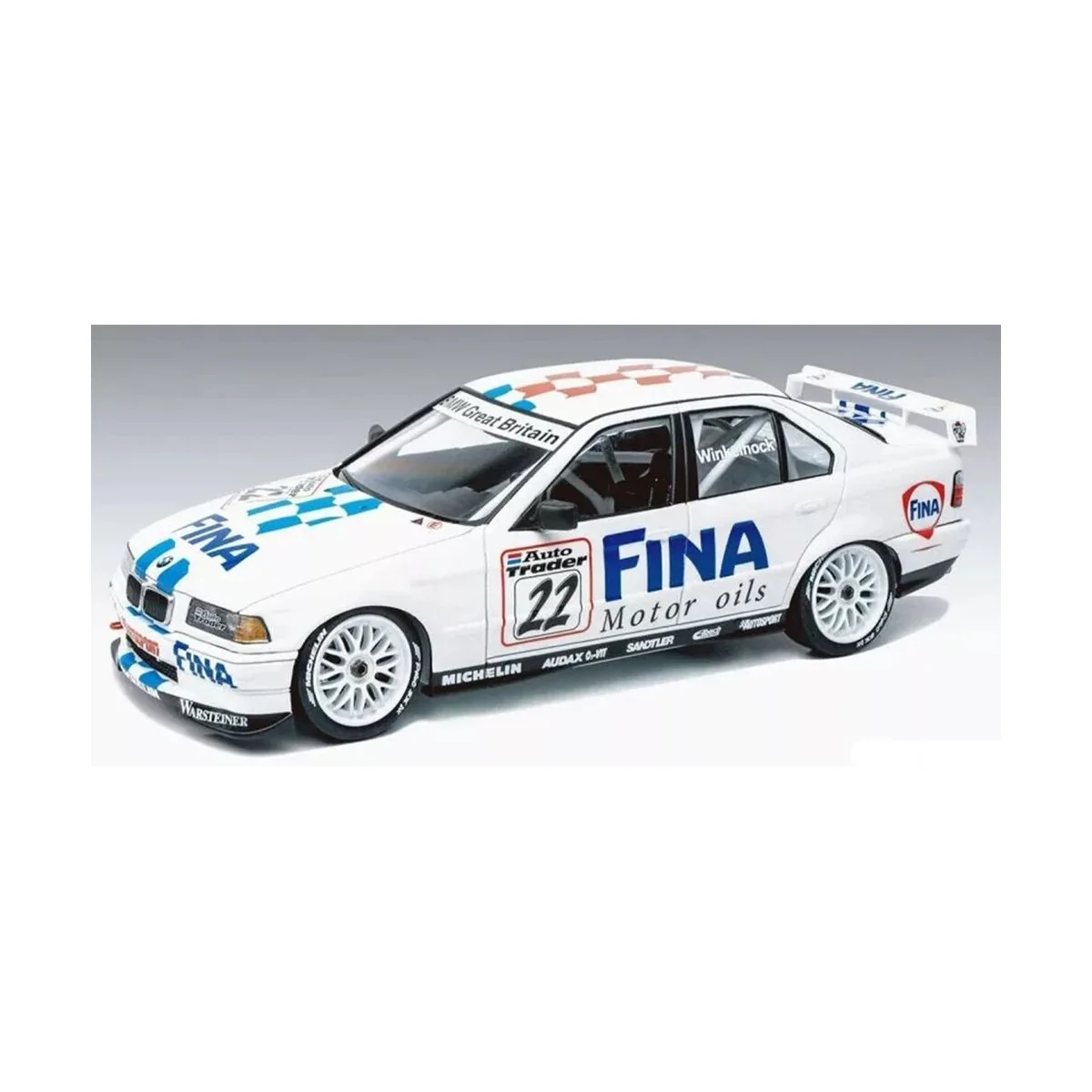 BMW 320i BTCC Brands Hatch 1996 Winner, 1/24 - NUNU-BEEMAX BX24045