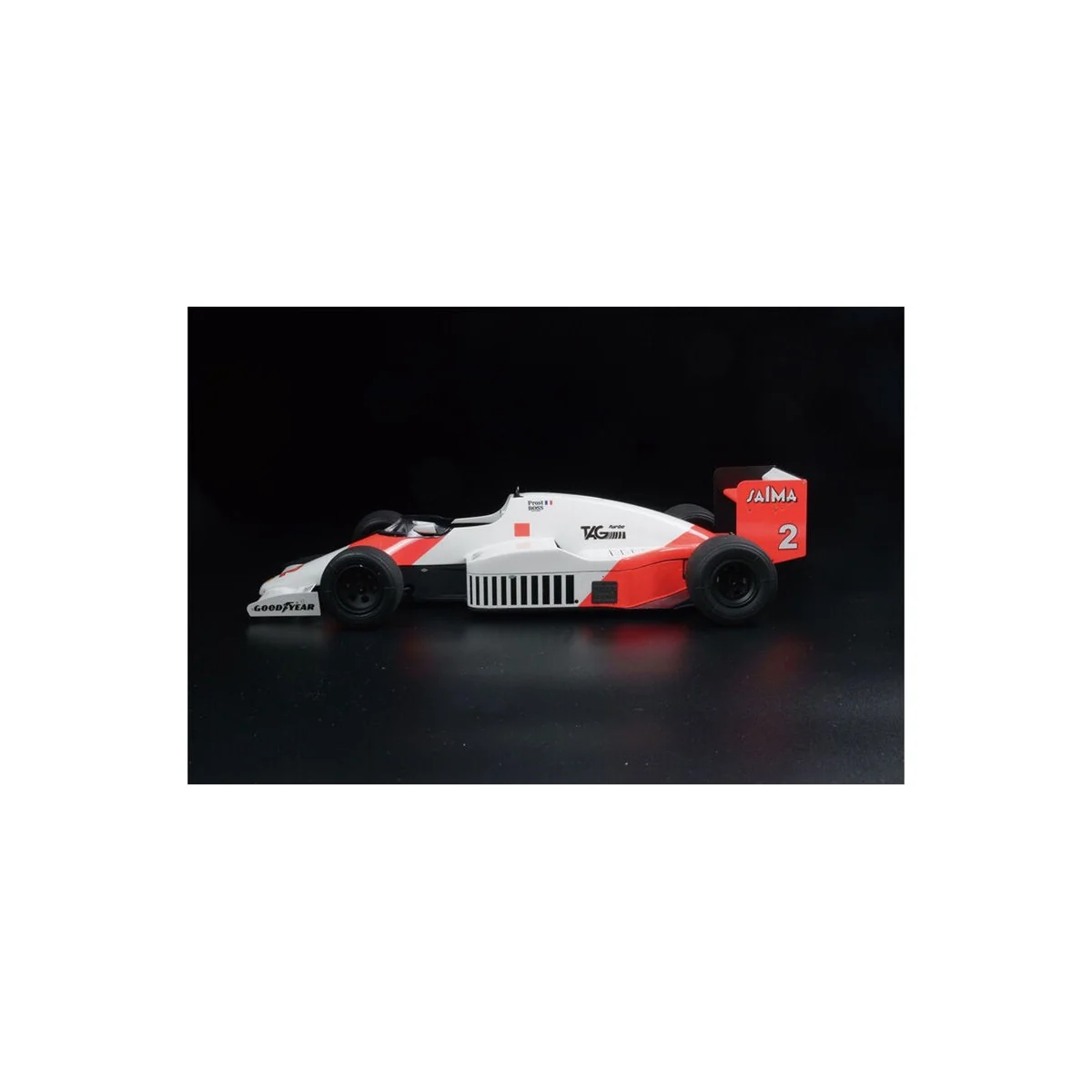 McLaren MP4/2B '85 Monaco GP, 1/20 - NUNU-BEEMAX BX20001