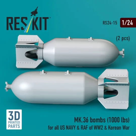 MK.36 bombs (1000 lbs) for all US NAVY & RAF of WW2 & Korean War (2...