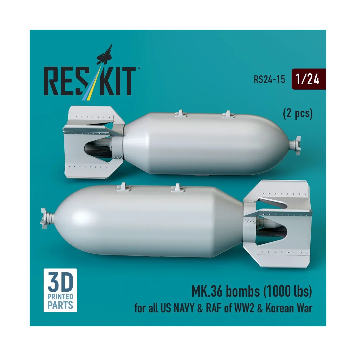 MK.36 bombs (1000 lbs) for all US NAVY & RAF of WW2 & Korean War (2...