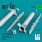 S-24 missiles with APU-68 (4 pcs) (Mi-24) (3D Printed), 1/35 - ResK...