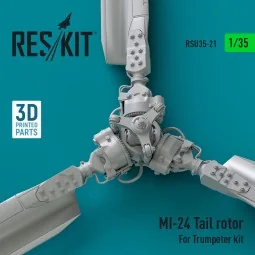 Mi-24 tail rotor for Trumpeter kit (3D printed), 1/35 - ResKit Mode... 2