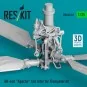 AH-64A Apache tail rotor for Trumpeter kit (3D Printed), 1/35 - Res...