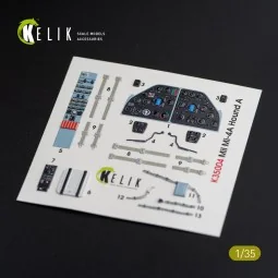 Mi-4 interior 3D decals for Trumpeter kit, 1/35 - Kelik K35004