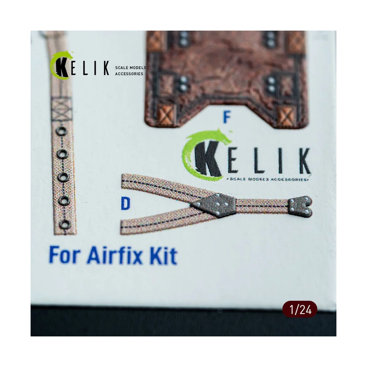 Spitfire Mk VIII interior 3D decals for Airfix kit, 1/24 - Kelik K2...