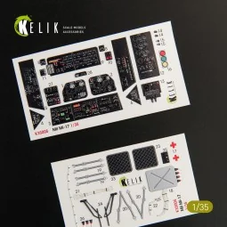 Mi-17 NATO (Black version) - Interior 3D Decal for Trumpeter, 1/35 ...