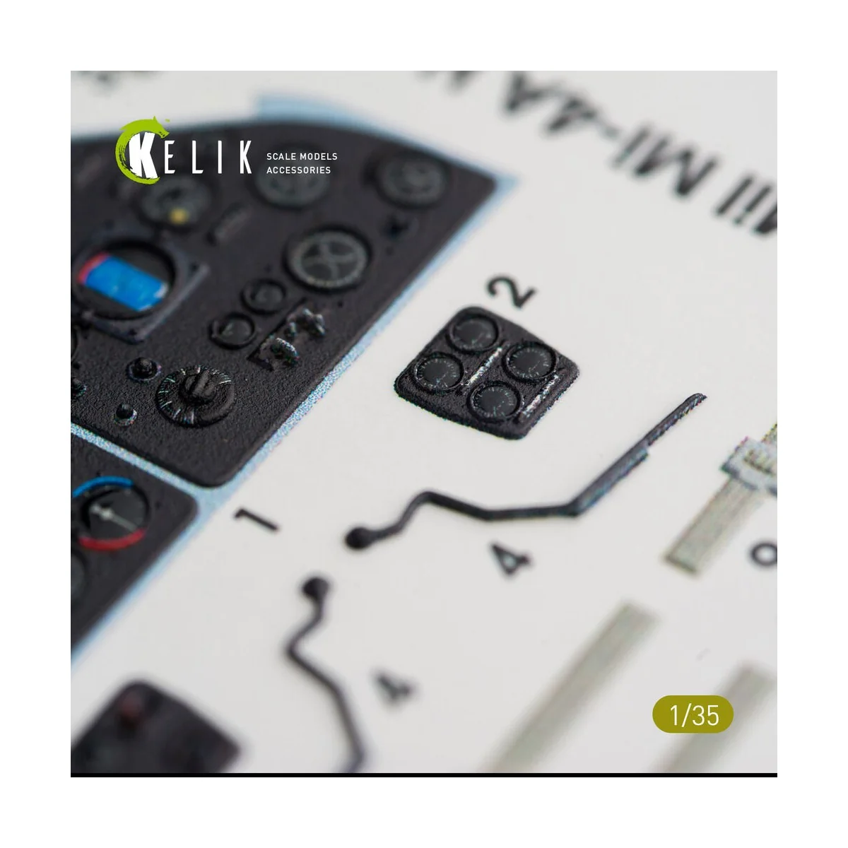 Mi-4 interior 3D decals for Trumpeter kit, 1/35 - Kelik K35004