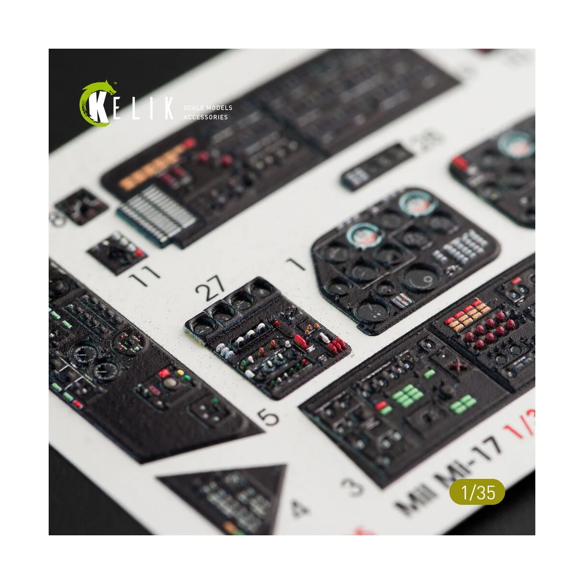 Mi-17 NATO (Black version) - Interior 3D Decal for Trumpeter, 1/35 ...