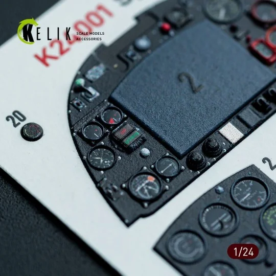 Spitfire Mk VIII interior 3D decals for Airfix kit, 1/24 - Kelik K2...