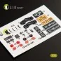 GAZ 69 4x4 Utility Truck interior 3D decals for Bronco kit, 1/35 - ...