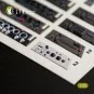 Unimog 404 interior 3D decals for ICM kit, 1/35 - Kelik K35008