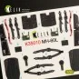 MH-60L Black Hawk interior 3D decals for Kitty Hawk / Zimimodel kit...