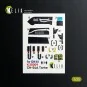 CH-54A Tarhe interior 3D decals for ICM kit, 1/35 - Kelik K35009
