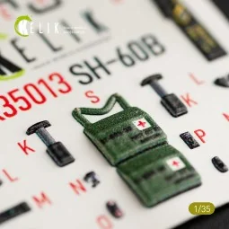SH-60B interior 3D decals for Kitty Hawk / Zimimodel kit, 1/35 - Ke... 2