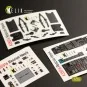HH-60H Rescue Hawk interior 3D decals for Kitty Hawk / Zimimodel ki...